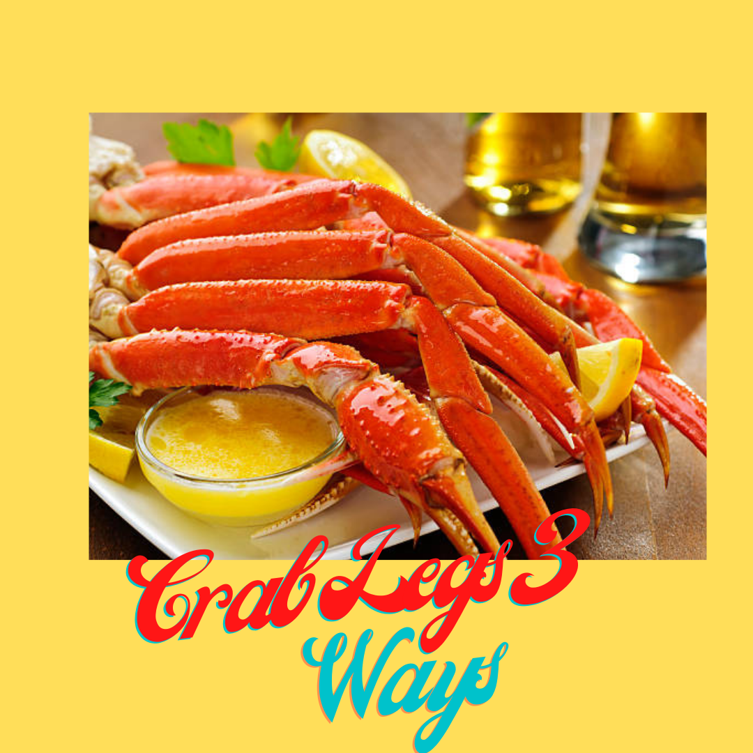 How to cook snow crab legs 3 ways